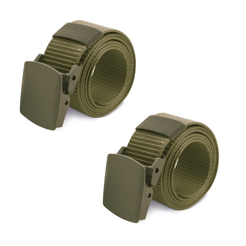 Ceintures vert militaire, lot de 2