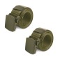 Military green belts pack of 2