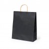 Pack de 100 bolsas negras regalos 25 x 30,5 x 11cm
