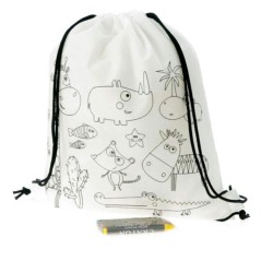 16 Mochilas Infantiles Animales para colorear