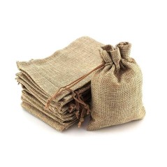 Set of 50 Jute Bags (12.5 x 17.5 cm) - Gourmet Gifts Online