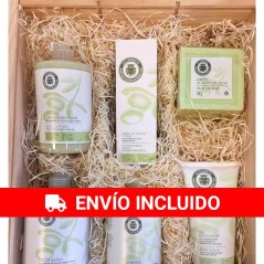 ▷ Cesta madera cosmética grande La Chinata | Regalos Gourmet Online