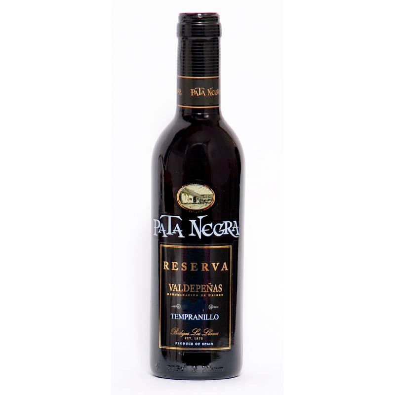 Vino Pata Negra Valdepeñas 37,5 cl