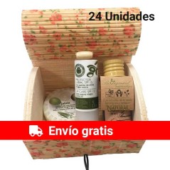 Natural cosmetics made with olive oil products la Chinata