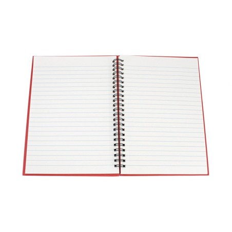Red A5 Ring-Bound Notebooks
