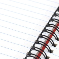 Red A5 Ring-Bound Notebooks