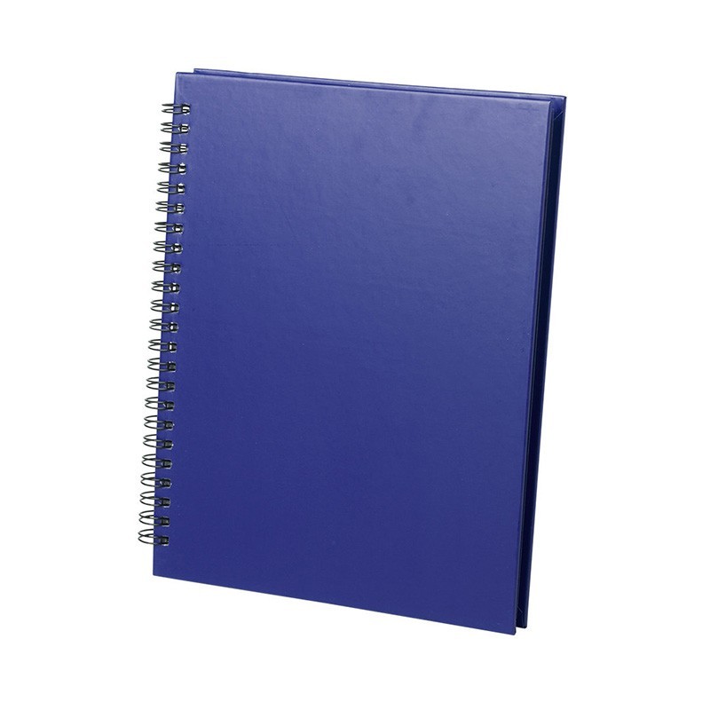 Recycled Cardboard Blue Ring Binder Notebook - Gourmet Gifts Online