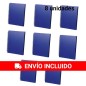 Lot de 8 carnets A5 à couverture bleue