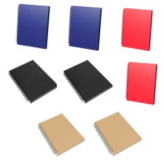 Pack variado de 25 unidades de cuadernos A5 - Regalos Gourmet Online