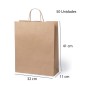 50 Paper gift bags 32 x 41 x 11 cm