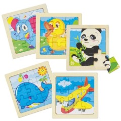 Lote 50 puzzles infantiles para niños