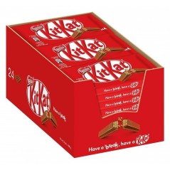 Pack de 24 kit kat sabor chocolate con leche