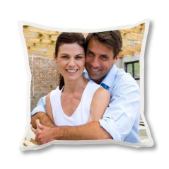 Cojín personalizado recuerdo de aniversario, regalo para parejas 40 x 40 cms - Regalos Gourmet Online