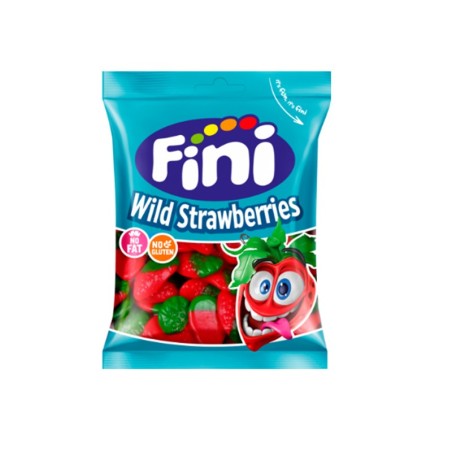 Fini Strawberry Gummy Candy Bag | Gourmet Gifts Online