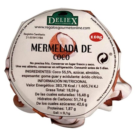 Mermelada de coco 110 gr