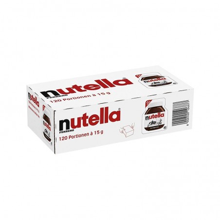Nutella BARQUETTE 15 GR Carton 120 pcs : : Epicerie