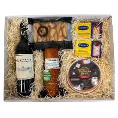 Gourmet products prepared in gift boxes