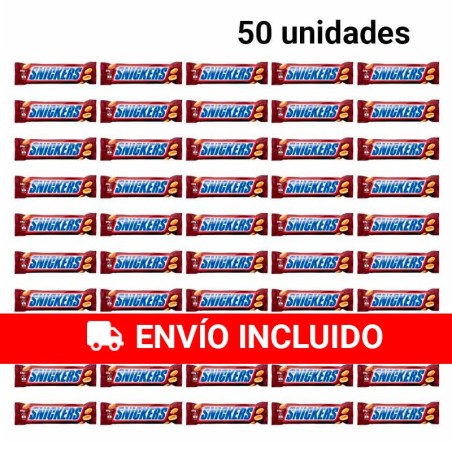 50 Snickers au chocolat et aux noisettes