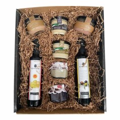 Estuche de regalo gourmet grande 6, productos extremeños para regalar