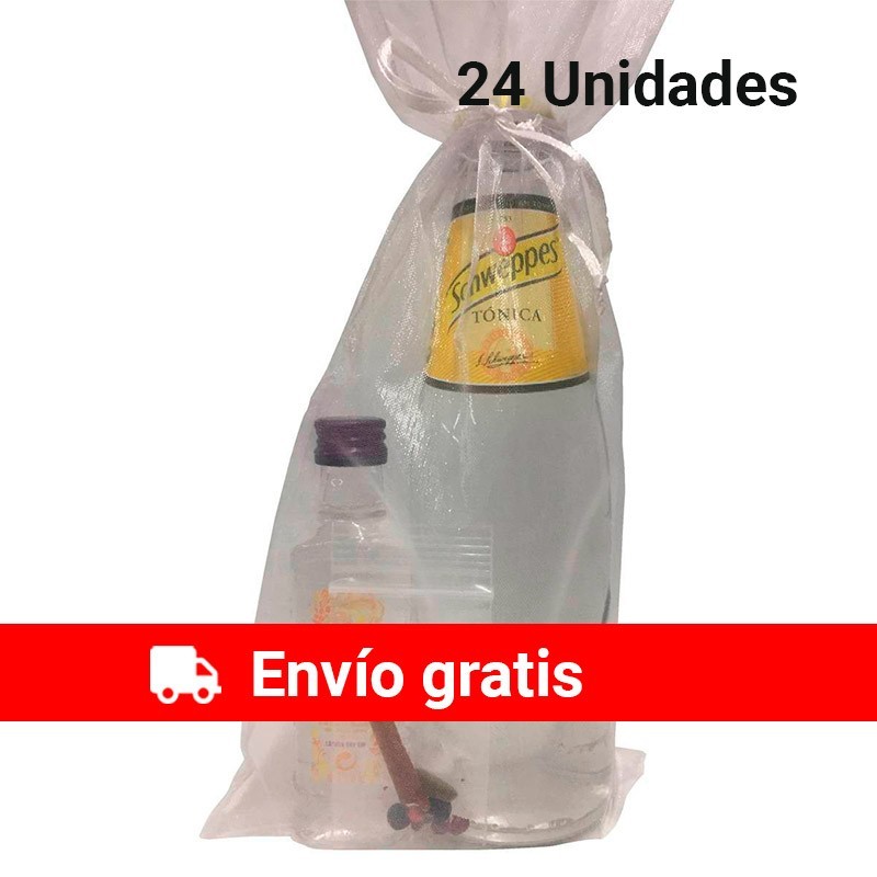 24 Pack Gin Tonic con Gordon's para regalo para bautizos