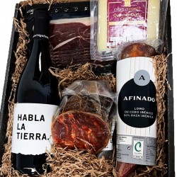 Gift pack Iberian and wines