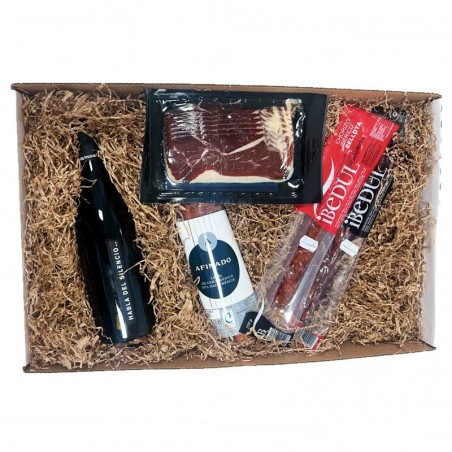 Case Gift Iberican with wines.