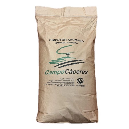 Piment de la Vera fumè aigre - doux D.O.P. (Sac de 25 Kg)