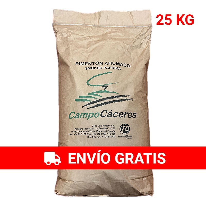 Piment de la Vera fumè épicé D.O.P. (Sac de 25 Kg)