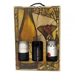 Case for gift with extremaduran wine