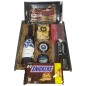 Delicatessen gift basket with wine, Iberian cured meats and chocolates
