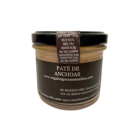 Paté de anchoas 100 gramos