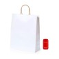 Bolsa blanca papel 32 x 39,5 x 12 cm