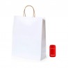 Bolsa blanca papel 32 x 40 x 12 cm