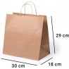 Paper gift bag 30x29x18 cm