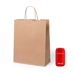 Sac en papier kraft 24 x 32 x 11 cm | Cadeaux en ligne