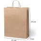 Paper gift bag 22x23x9 cm