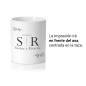 Taza personalizada para novios. Recuerdo de boda. Diseño con iniciales.