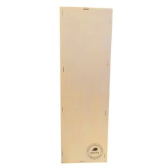 Coffret en bois personnalisé pour 1 bouteille cadeau pour frère