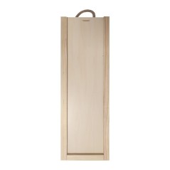 Coffret en bois personnalisé pour 1 bouteille cadeau pour frère