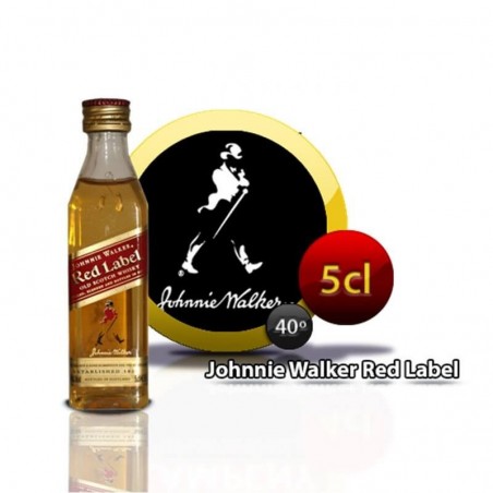 Botella miniatura whisky Johnnie Walker E/R