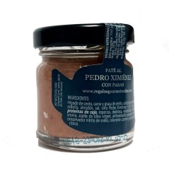 Pot de pâté Pedro Ximénez aux raisins secs 30 g pour les apperitif