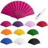 50 coloured plastic fans