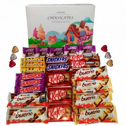 Cesta de chocolates para regalar (surtido 1)
