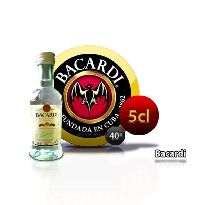 miniatura ron Bacardi