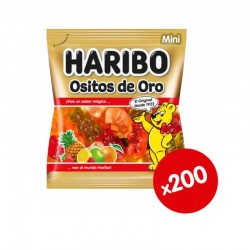 Caja de 200 bolsitas de Ositos Haribo 10 gr