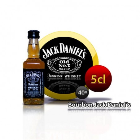 Miniature bouteille de bourbon Jack Daniel's