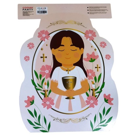 Grande piñata pour la communion d'une fille, 46 x 33 cm