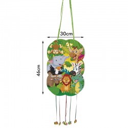 Piñata Animales de la Selva 30 x 47 cm