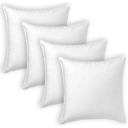 4 garnitures de coussin 60 x 60 cm