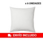 6 Cushion Inserts 60 x 60 cm